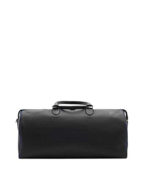 burberry the ekd leather barrel bag|Heritage EKD Duffle Bag in Black .